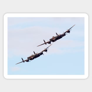 AVRO Lancaster pair Sticker